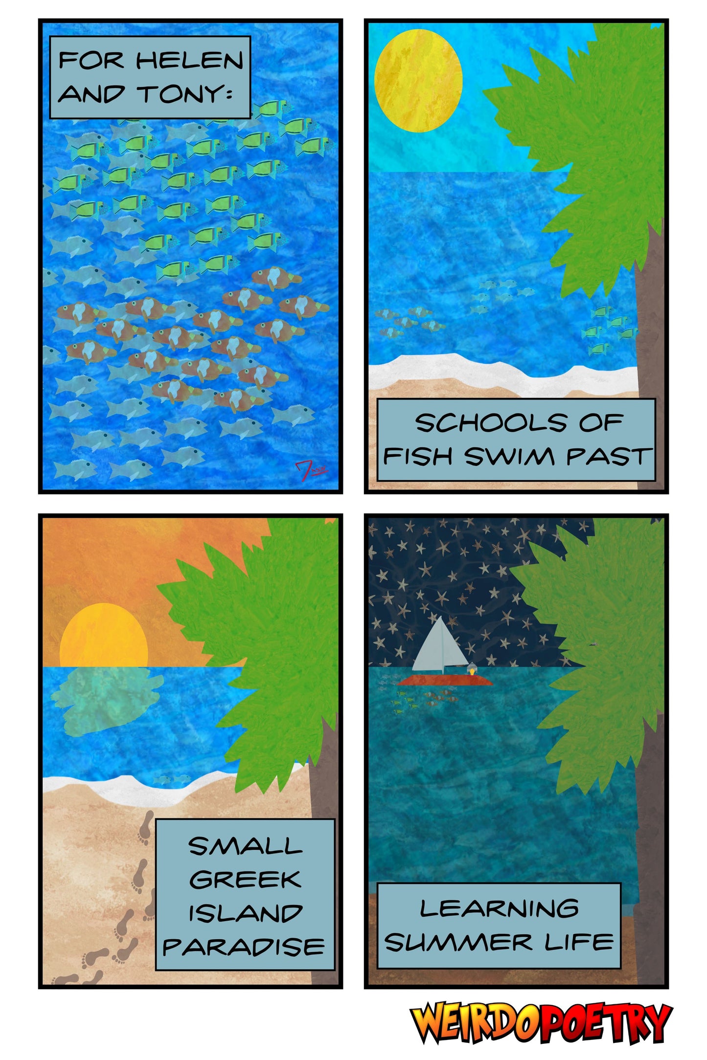Custom Haiku Comics
