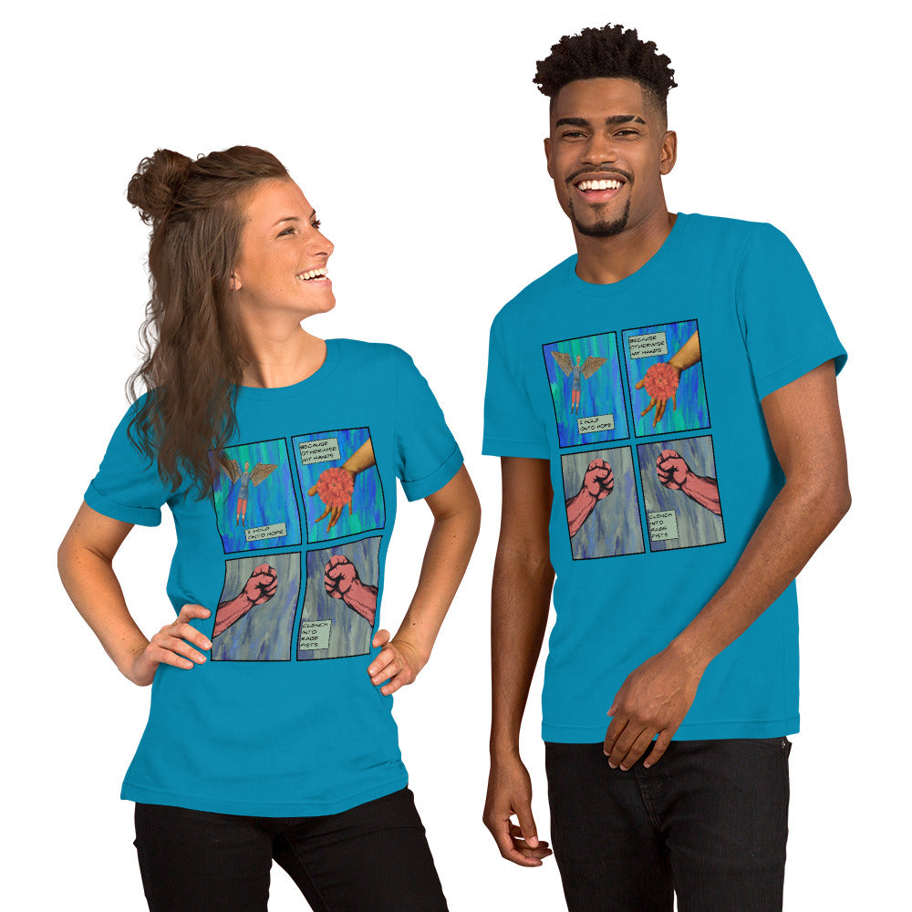 Hold Onto Hope Unisex t-shirt