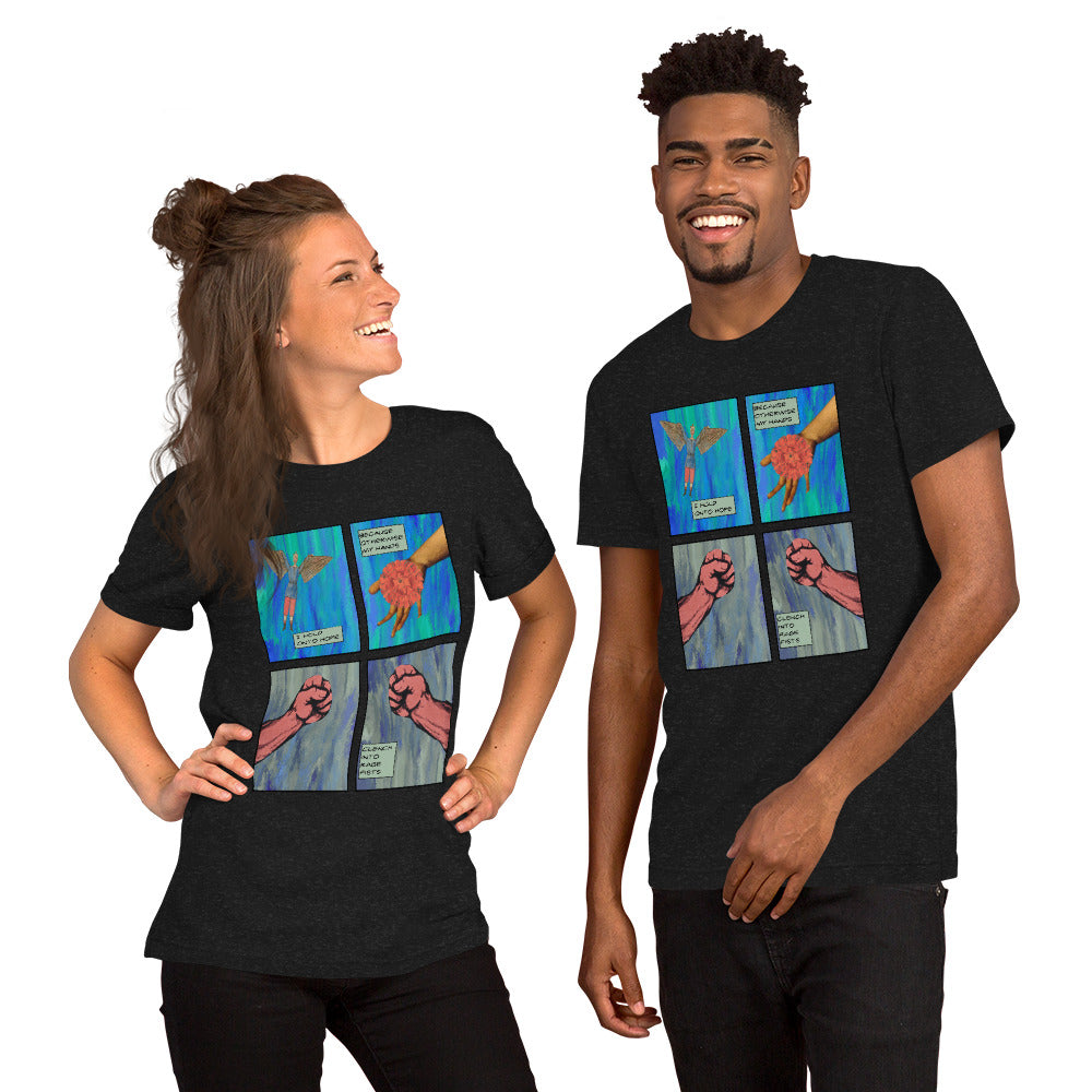 Hold Onto Hope Unisex t-shirt