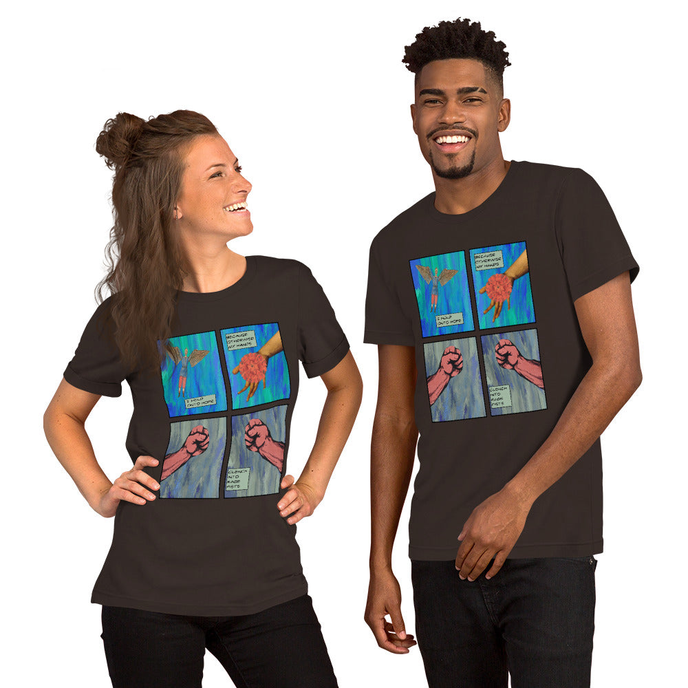 Hold Onto Hope Unisex t-shirt