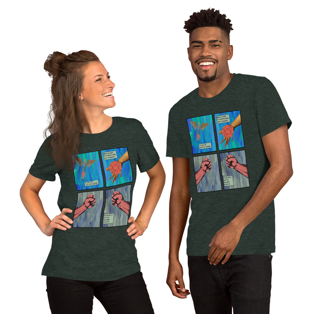 Hold Onto Hope Unisex t-shirt