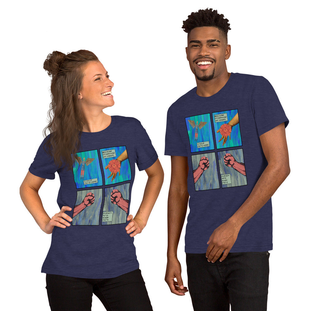 Hold Onto Hope Unisex t-shirt