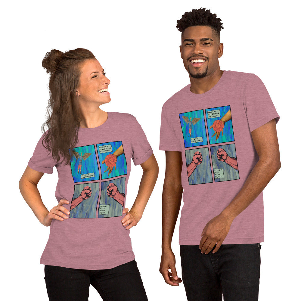 Hold Onto Hope Unisex t-shirt