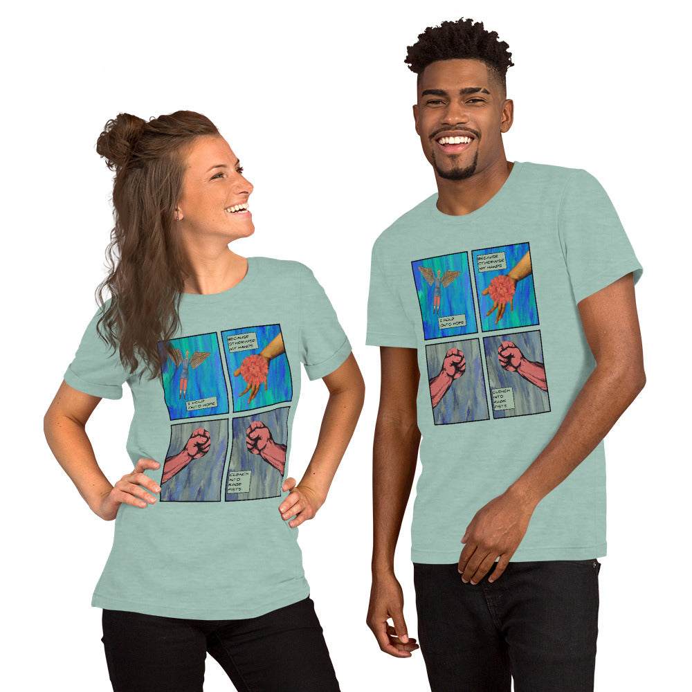 Hold Onto Hope Unisex t-shirt