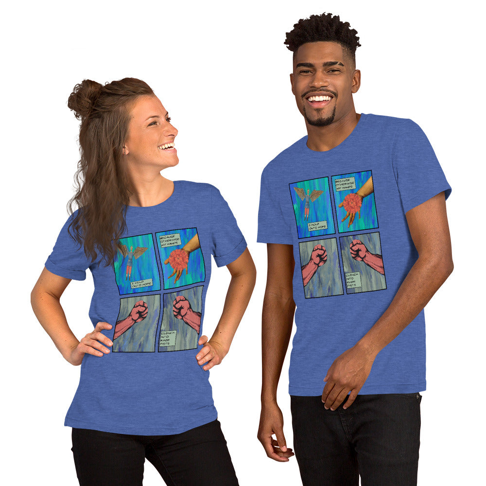 Hold Onto Hope Unisex t-shirt