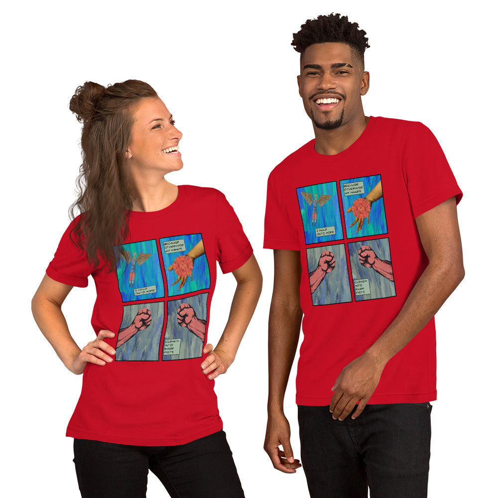 Hold Onto Hope Unisex t-shirt