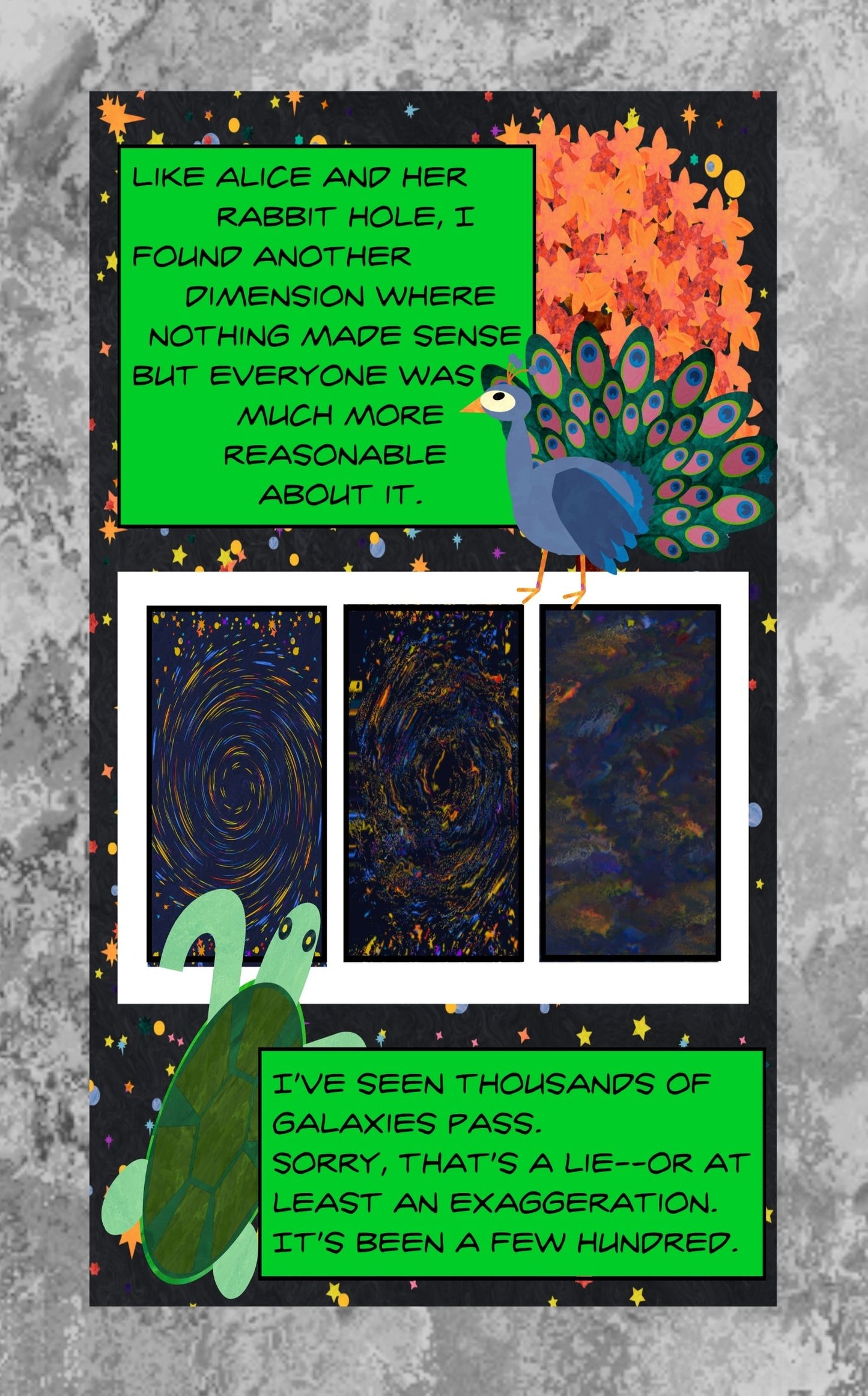 Deconstructed Numbers: A Poetry Comics Zine