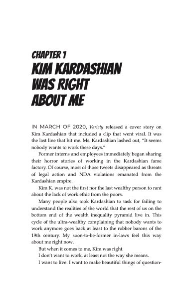 Kim K. Was Right About Me: A hopecore zine for self-employed creatives [Paperback Zine]